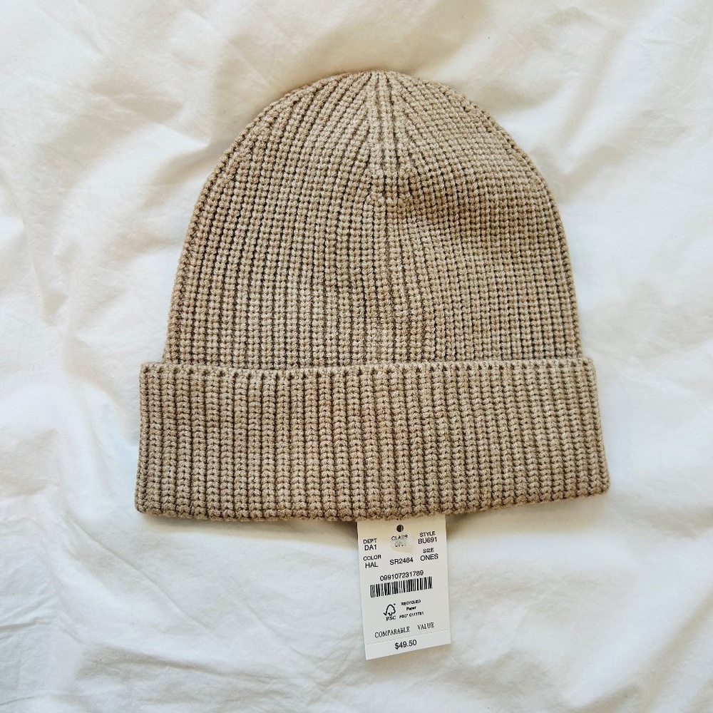 J.Crew Ribbed Beanie - Picture 2 of 3